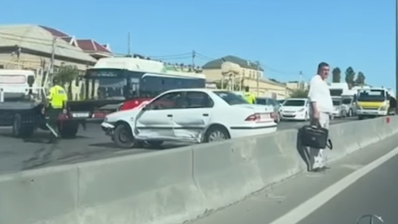 Səhər yaranan tıxacın səbəbi