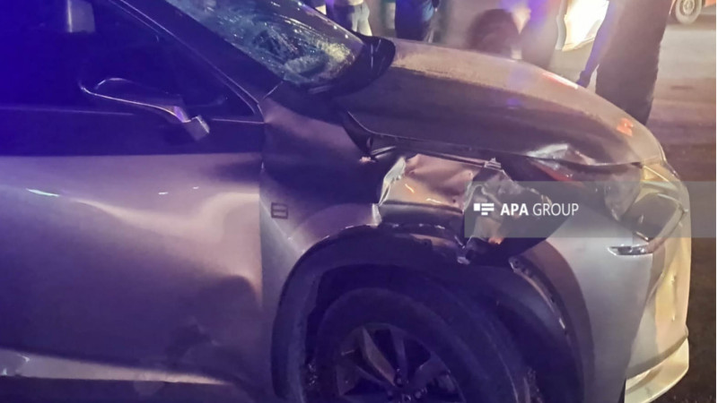 Sumqayıt yolunda qəza, piyada ÖLÜB