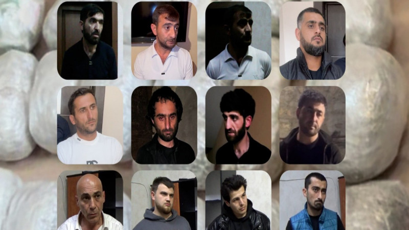 Mütəşəkkil dəstənin 12 üzvü tutulub, 175 kq narkotik dövriyyədən çıxarılıb Mütəşəkkil dəstənin 12 üzvü tutulub, 175 kq narkotik dövriyyədən çıxarılıb