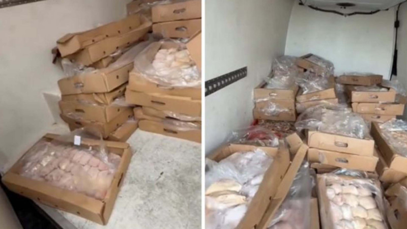 Sarayda 600 kiloqram yararsız ətin satışına mane olundu