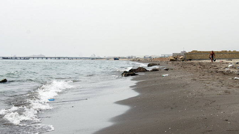 Novxanı çimərliyi işbazların ƏLİNƏ KEÇİB - VİDEO