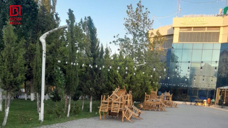 Sumqayıtın məşhur parkında çayxanalar QADAĞAN EDİLİB?