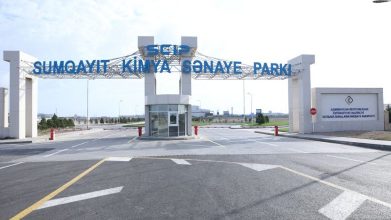Sumqayıt Kimya Sənaye Parkına 6 milyard manata yaxın investisiya qoyulub
