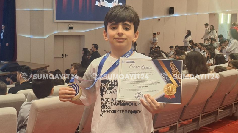 Sumqayıtlı şagird zirvələri FƏTH EDİR 