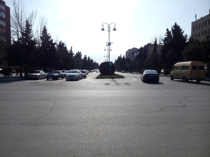 Sumqayıtda piyada özbaşınalığına qarşı ÇARƏ - VİDEO