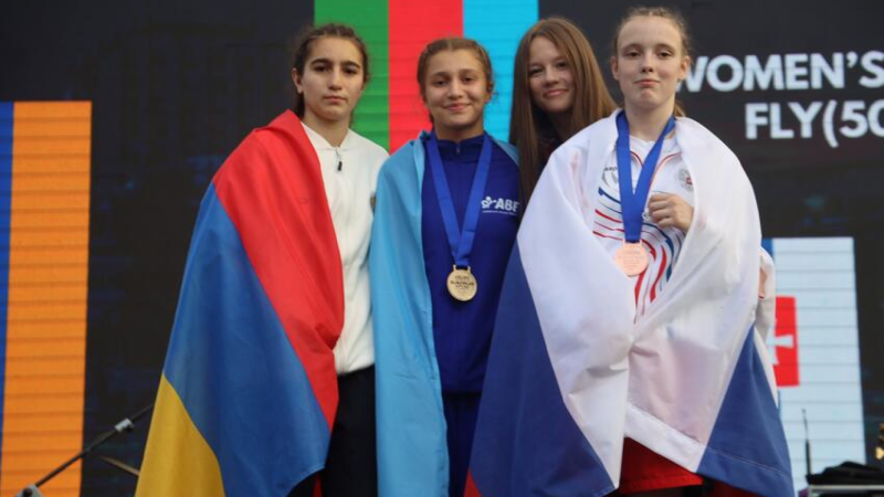 Sumqayıtlı xanım Avropa çempionu oldu