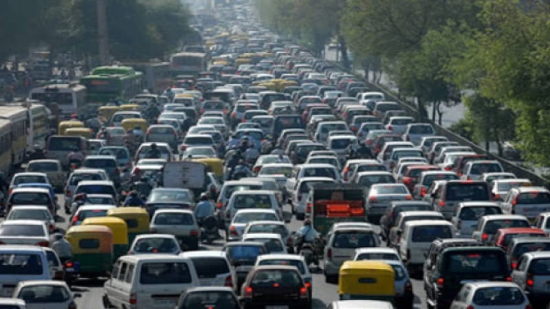 Bakı-Sumqayıt yolunda tıxac yaranıb