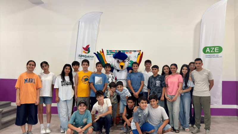 Avropa və Amerikadan olan gənclər Sumqayıta səfər ediblər