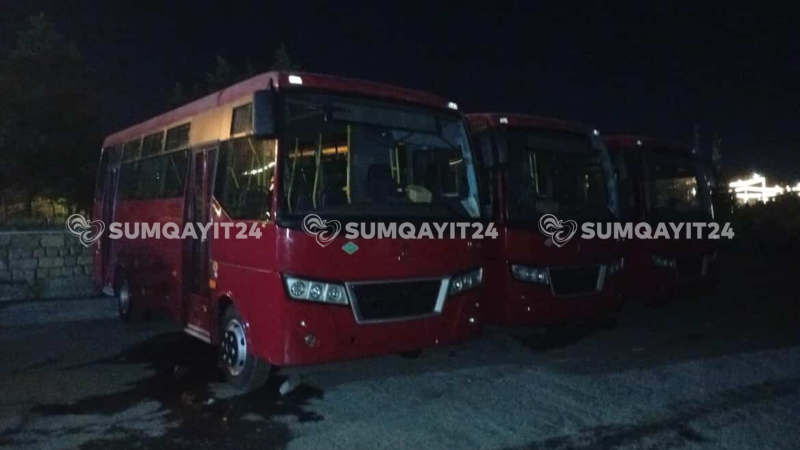 Sumqayıta yeni avtobuslar gətiriləcək