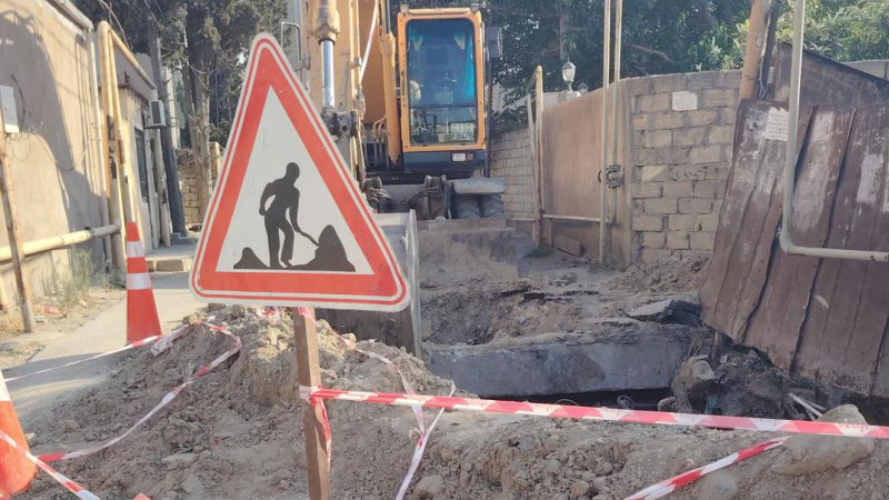 Üstü açıq quyu, uzanan işlər - nə vaxta qədər davam edəcək? - FOTO