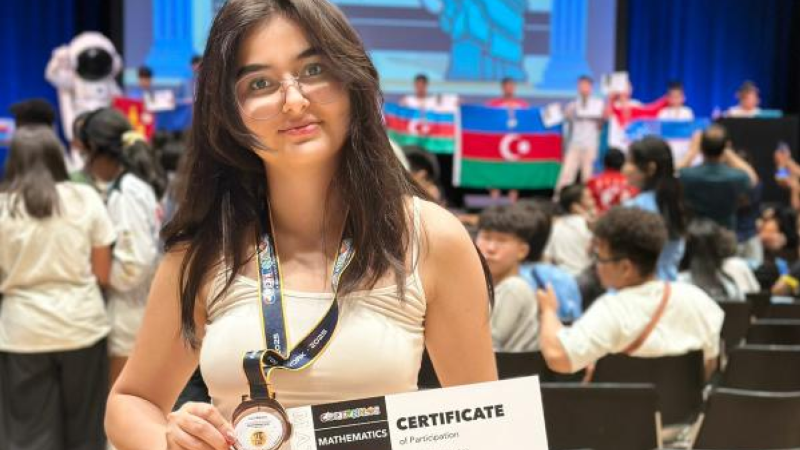 Sumqayıt məktəblisi Amerikada UĞUR QAZANIB - FOTO   Sumqayıt məktəblisi Amerikada UĞUR QAZANIB - FOTO