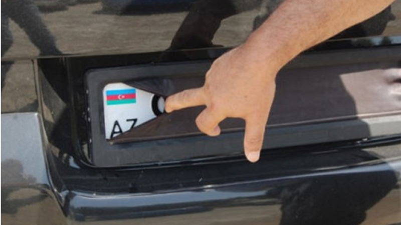 Avtomobil nömrəsini gizlədənlərin nəzərinə- POLİS XƏBƏRDARLIQ ETDİ