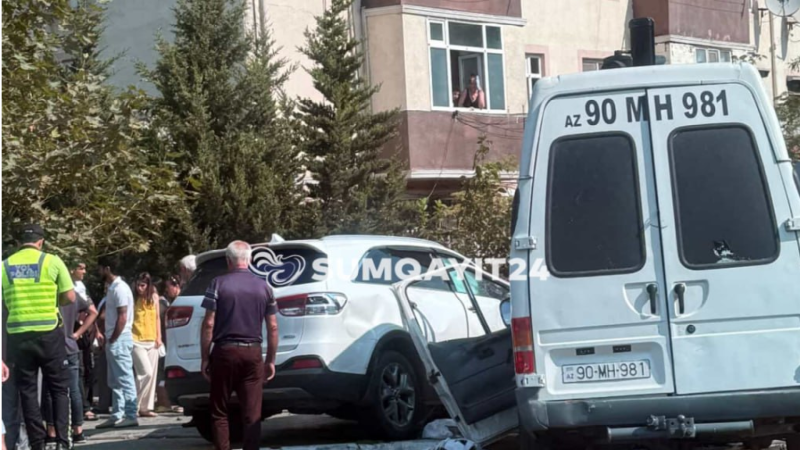 Sumqayıtda ağır qəza Sumqayıtda ağır qəza
