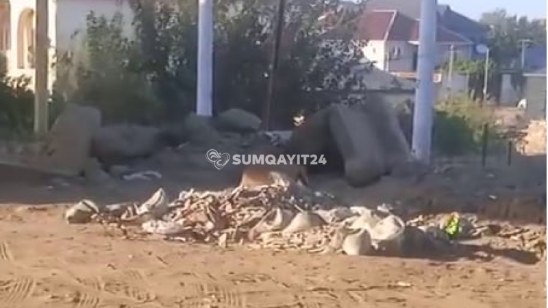 Saraydan Sumqayıta zibil “sürgünü”