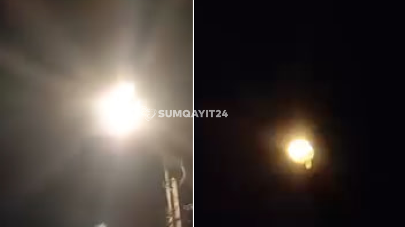 Kotecdəki işıq dirəkləri qərarsızdır: Gah yanır, gah da sönür