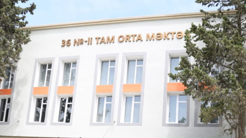 36 nömrəli məktəb TƏMİRDƏN SONRA