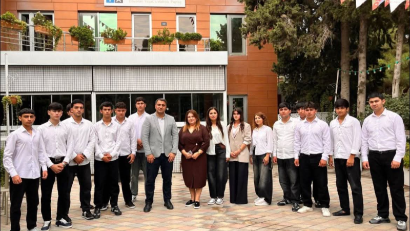 Sumqayıt Dövlət Peşə Təhsil Mərkəzinin tələbələri üçün təlim keçirilib