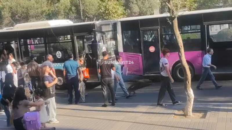 Sumqayıtda piyada avtobus qəzasına SƏBƏB OLDU
