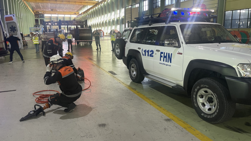 Sumqayıtda FHN TƏLİM KEÇİRİB