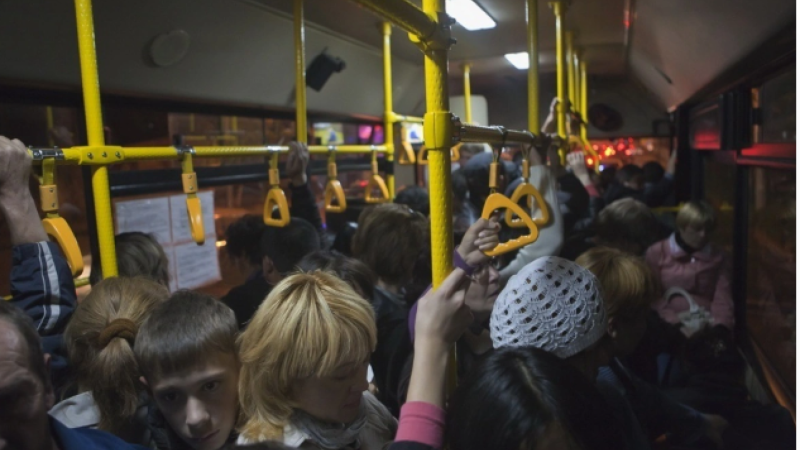 Sumqayıtda 10 nömrəli avtobusdan “0 nömrəli XİDMƏT”