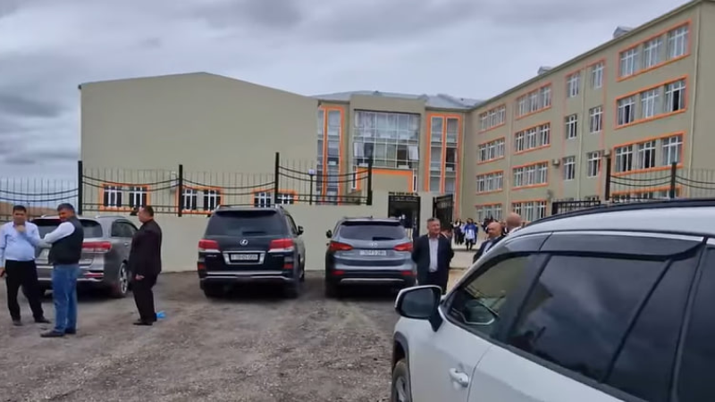 Saray məktəbliləri bu yolda rahat hərəkət edəcək -VİDEO