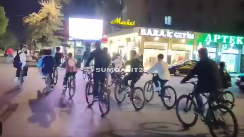 Məşhur türk bloger yenə Sumqayıta gəlib - VİDEO