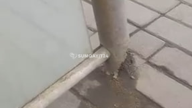 Sumqayıtda dayanacaq təhlükə saçır