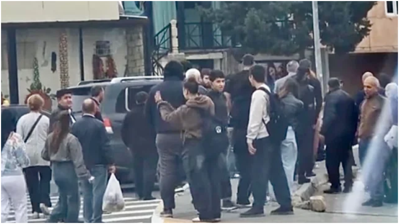 Sumqayıtda sürücü keçiddən keçən piyadanı vurdu