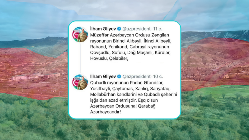 Qubadlının azad olunmasından 5 il ötür