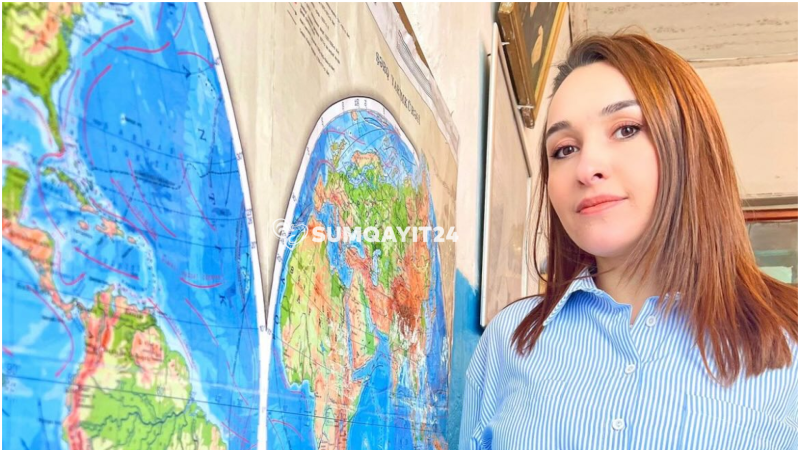 Ucqar kənd məktəbinin ümidini yandıran SUMQAYITLI müəllim Ucqar kənd məktəbinin ümidini yandıran SUMQAYITLI müəllim