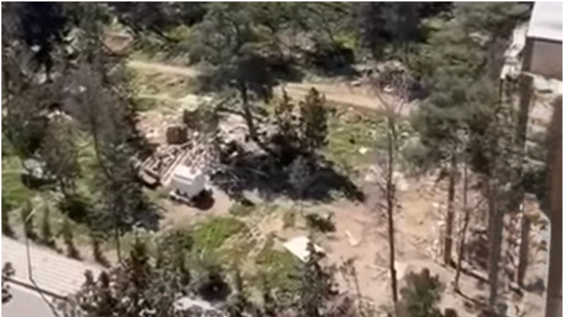 Sumqayıtda ağacları kəsdilər - Polis məsələyə qarışdı Sumqayıtda ağacları kəsdilər - Polis məsələyə qarışdı