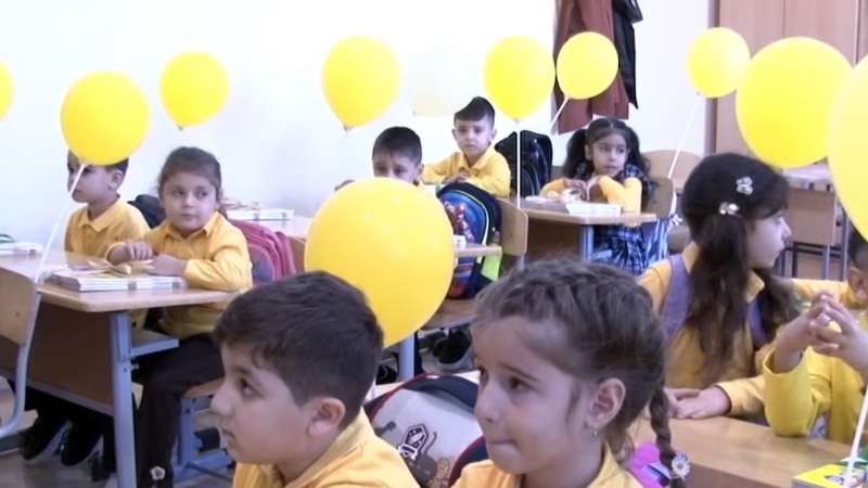 Sumqayıtda Polad Həşimov adına məktəbdə təhsil HƏYƏCANI Sumqayıtda Polad Həşimov adına məktəbdə təhsil HƏYƏCANI