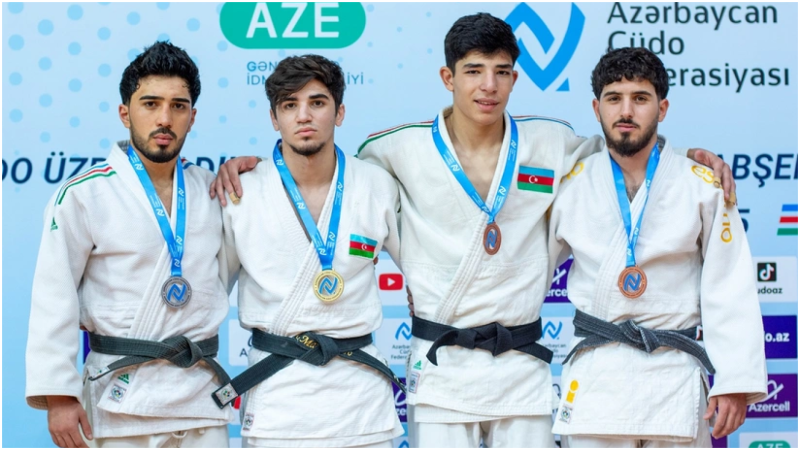 Sumqayıtda cüdoçular medallar qazanıblar