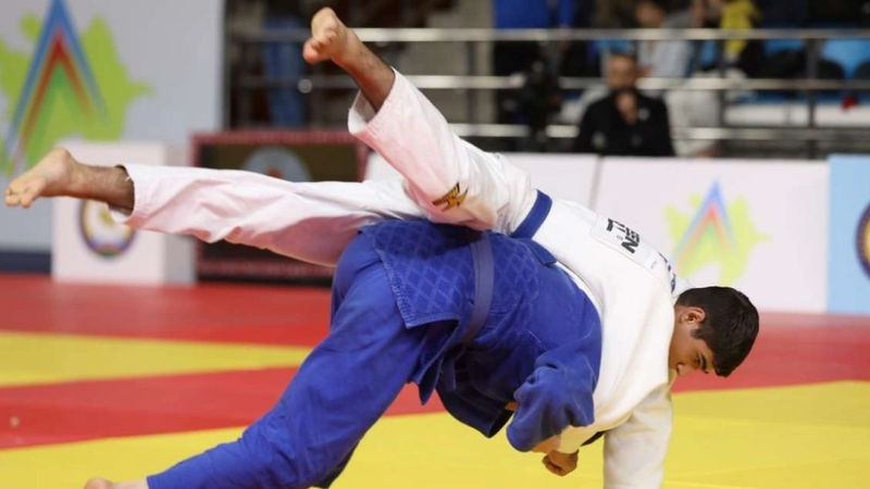 Sumqayıt cüdoçuları yarışa hazırlaşırlar