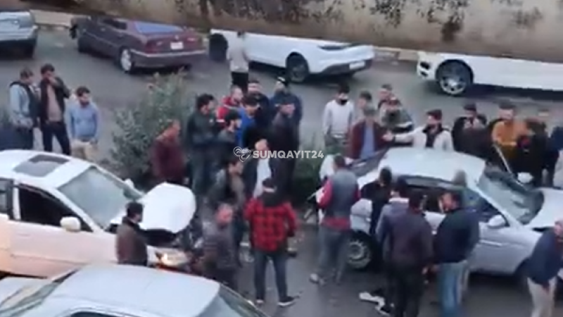Sumqayıtda yüksək sürət QORXULU sonluqla bitdi