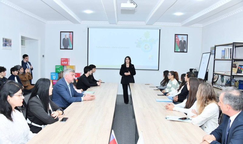 Sumqayıt Dövlət Universitetində maarifləndirici görüş keçirilib