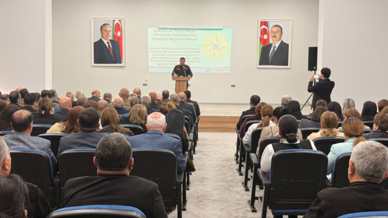 FHN Sumqayıtda müşavirə keçirib