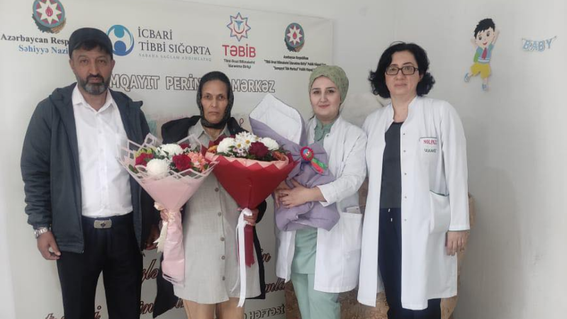 Sumqayıtda 50 yaşlı qadın ilk dəfə ANA OLDU