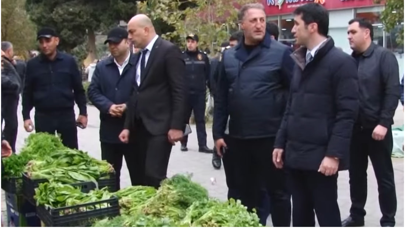 Piyada səkisini zəbt etməyin - Sumqayıtda növbəti REYD