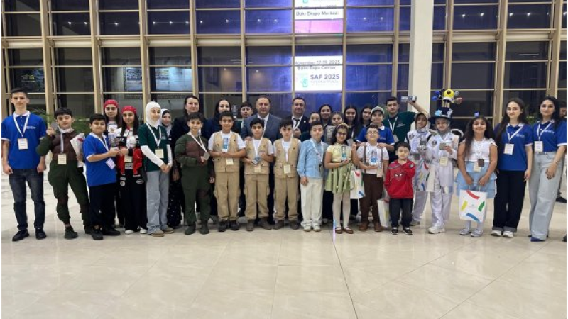 Sumqayıtın STEAM uğuru: Məktəblilər medallar qazandılar