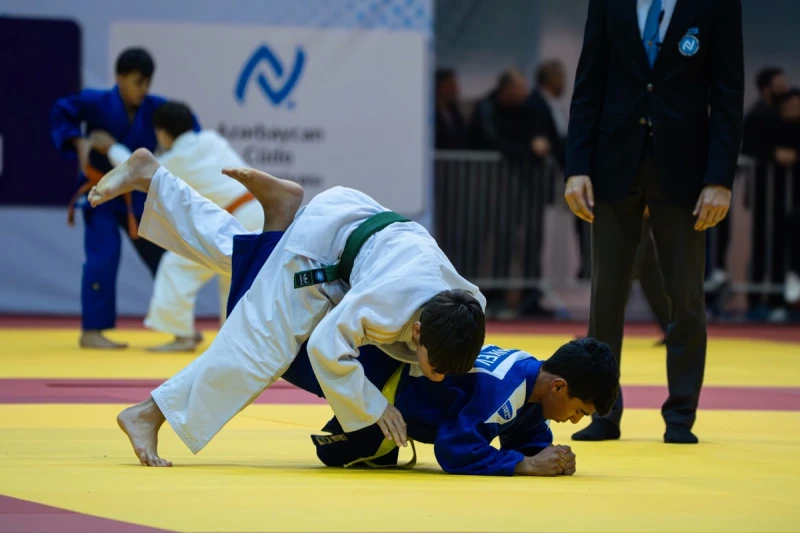 Sumqayıtlı cüdoçular Bakıda çempion oldular