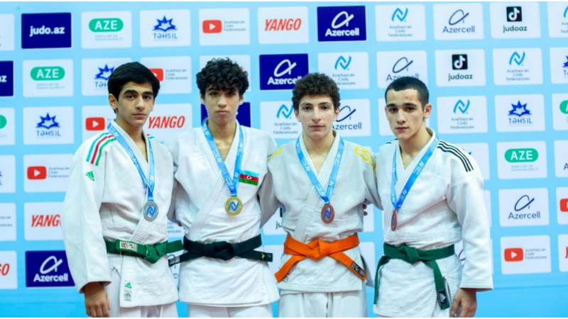 Sumqayıt cüdoçuları yarışda FƏRQLƏNİBLƏR