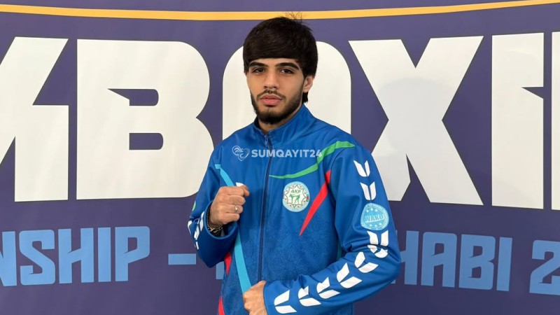 Sumqayıt daha bir Dünya çempionu YETİŞDİRDİ