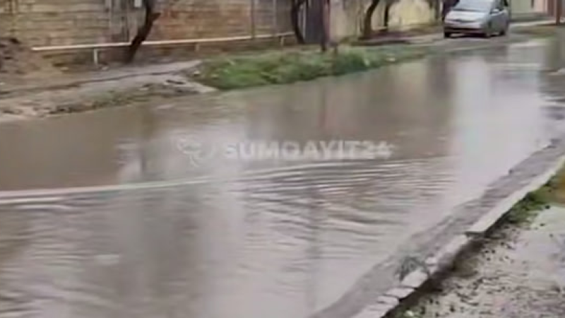 Sumqayıtda bu yola görə uşaqlar məktəbdən qaldılar