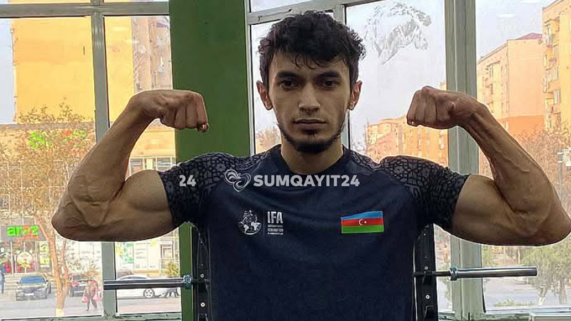 Dünya kəmərini Sumqayıta gətirən İDMANÇIMIZ