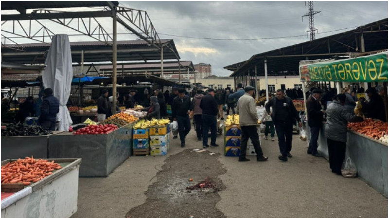 Sumqayıt bazarında ciddi QİDA NÖQSANLARI aşkarlanıb