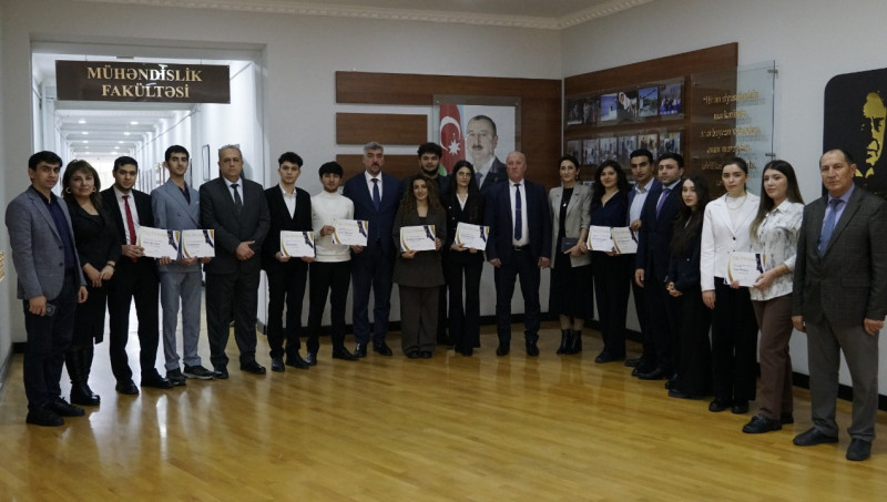 Sumqayıtın Brend tələbələri mükafatlandırıldı
