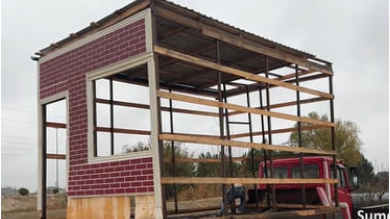 Sumqayıtda qanunsuz köşklər ərazidən götürüldü