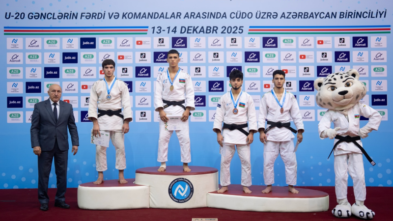 Sumqayıtlı gənc cüdoçu Azərbaycan ÇEMPİONUDUR