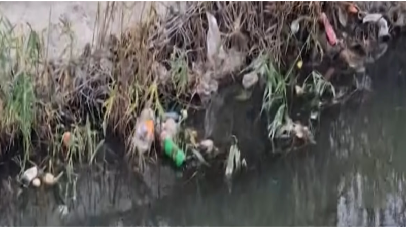 Sumqayıtda dözülməz vəziyyət: Kanal təmizlənmir, tullantılar artır